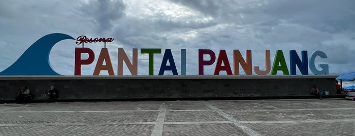 Pantai Panjang (Long Beach) is one of Bengkulu area.