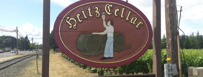 Heitz Cellar Winery is one of A Day in St. Helena.