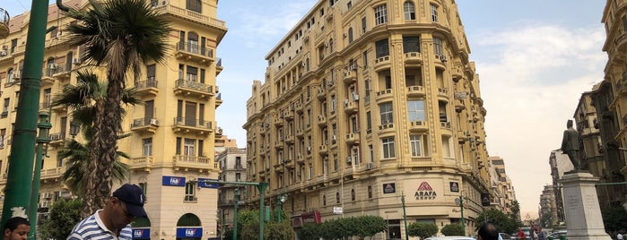 Talaat Harb Square is one of Tawseef’s Liked Places.