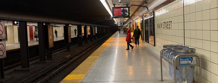 Main Street Subway Station is one of Tawseef’s Liked Places.
