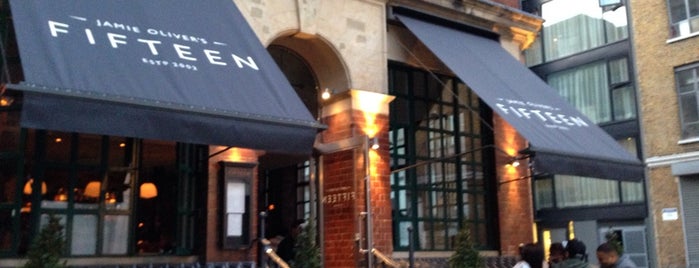 Jamie Oliver's Fifteen is one of London.
