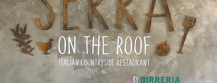 Serra On The Roof is one of NYC: Italian Food.