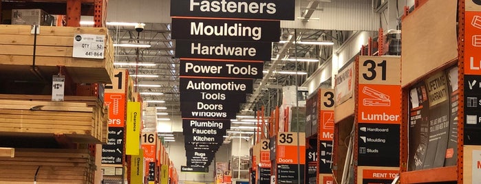 The Home Depot is one of My favorites for Hardware Stores.