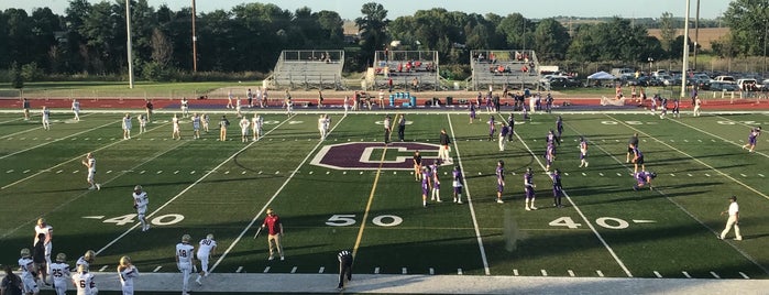 Ash Park/ Cornell Football Field is one of Cornell College.