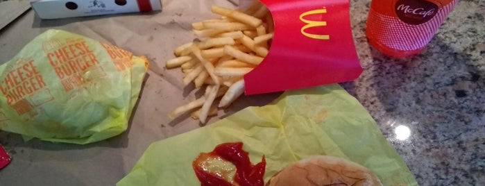 McDonald's is one of Lunch Break Stops.
