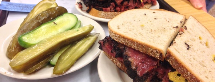 Katz's Delicatessen is one of New York, baby!.