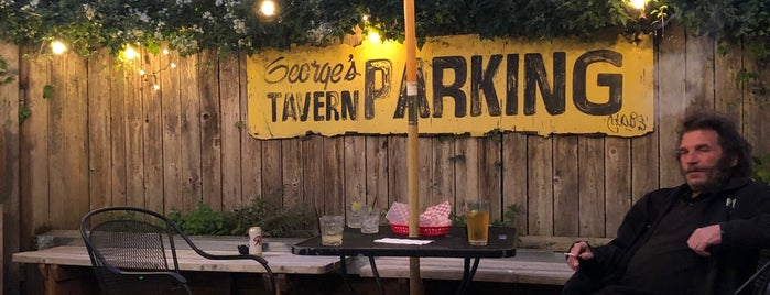 George's Corner Tavern is one of สถานที่ที่บันทึกไว้ของ Stacy.