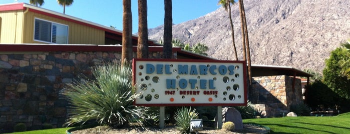 Del Marcos Hotel is one of Palm Springs, CA.