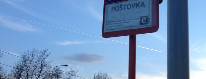 Poštovka (tram) is one of Major Major Major Major.