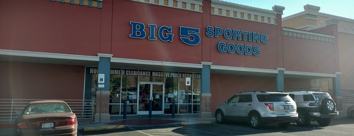 Big 5 Sporting Goods is one of ELP.