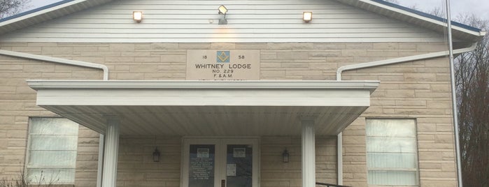 Whitney Masonic Lodge #229 is one of muncie places to steal.