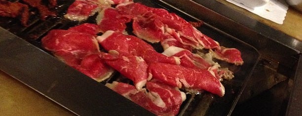 Cham Sut Gol Korean BBQ is one of Kristinさんの保存済みスポット.