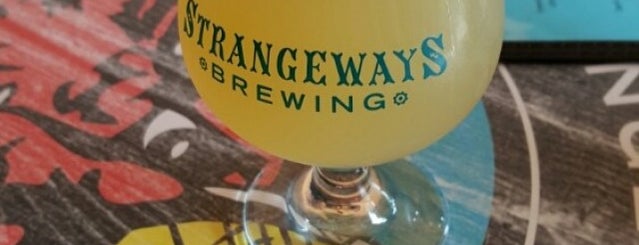 Strangeways Brewing is one of Lugares favoritos de Christy.