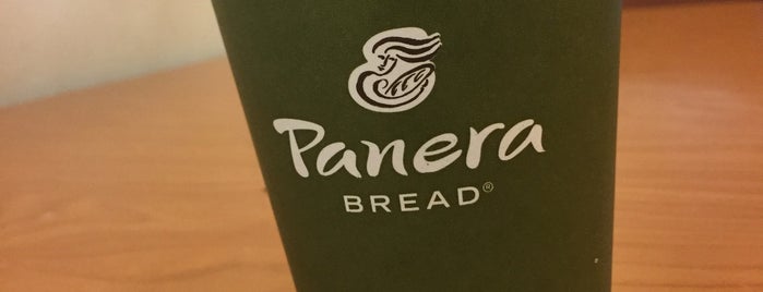 Panera Bread is one of Work Food.