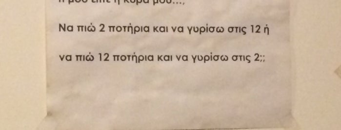 Ουζομανία is one of TsipouroBiroMeze-SKG 🧀🥗🍶🦑.