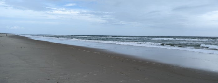 Lifeguard Beach is one of Ocracoke Island.