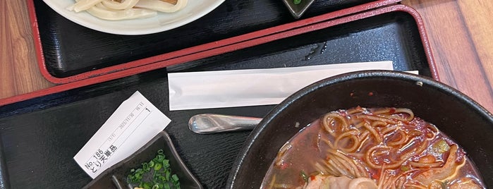 豊後肉汁うどん is one of 麺リスト / うどん・パスタ・蕎麦・その他.