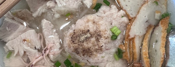 ก๋วยเตี๋ยวหมูแปะชัย is one of Food to try 2020.