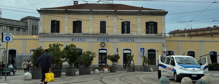 Миланский вокзал Порта Генова is one of Milan.