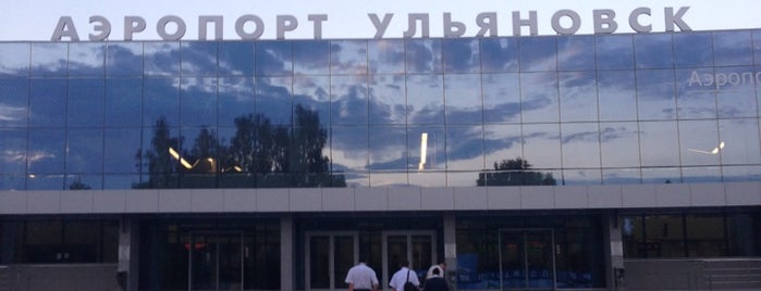Ulyanovsk International Airport (ULV) is one of สถานที่ที่ Dmitry ถูกใจ.