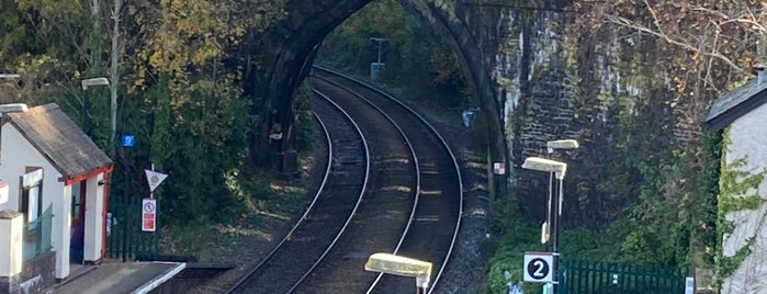 Conwy Railway Station (CNW) is one of Conwy.