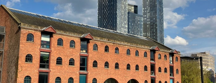 Castlefield Basin is one of Manchester.