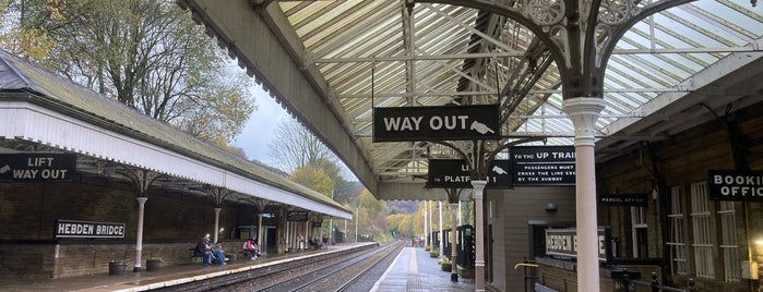 Hebden Bridge Railway Station (HBD) is one of Yorkshire sightseeing and trips.