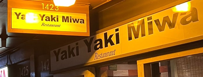 Yaki Yaki Miwa is one of CHECK IN PLACES.