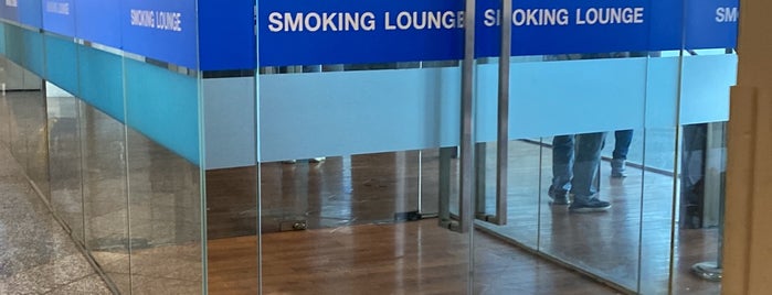 Smoking Lounge is one of airport.