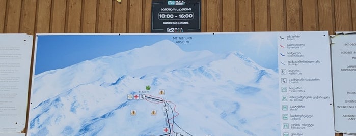 Tetnuldi Ski Resort, Ski Area is one of Olga : понравившиеся места.