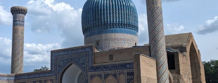 Gur-e-Amir is one of Samarqand.