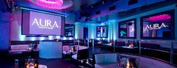 Aura Night Club is one of Great cocktail bars in Mayfair, London.