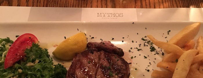 Mythos is one of Lugares favoritos de Gustavo.