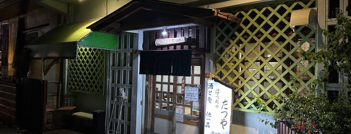 Pocha Tatsuya is one of 太田和彦の日本百名居酒屋.