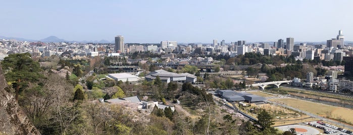 仙台城跡 is one of 日本 100 名城.