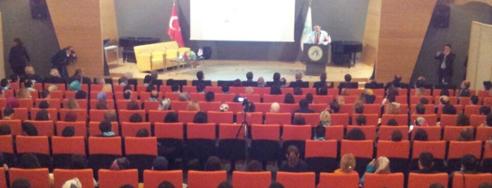 Üsküdar Üniversitesi Nermin Tarhan Konferans Salonu is one of Deniz 님이 좋아한 장소.