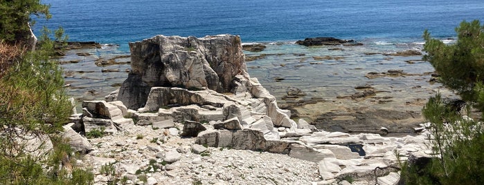 Archaeological Site of Aliki is one of Thasos Beachs.