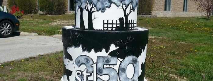 America's Central Port is one of #STL250 Cakes (Outer Ring).