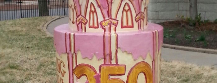 Trinity Lutheran Church is one of #STL250 Cakes (Inner Circle).