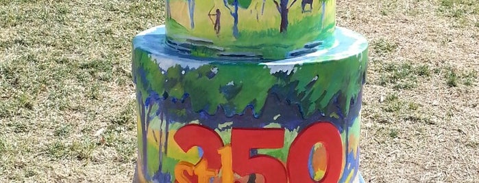 Forest Park Forever is one of #STL250 Cakes (Inner Circle).