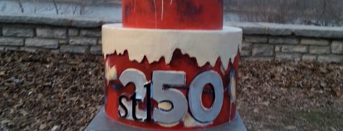 Fort Bellefontaine County Park is one of #STL250 Cakes (Inner Circle).