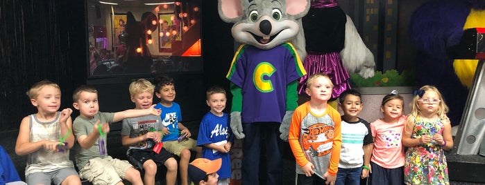 Chuck E. Cheese is one of My Places.