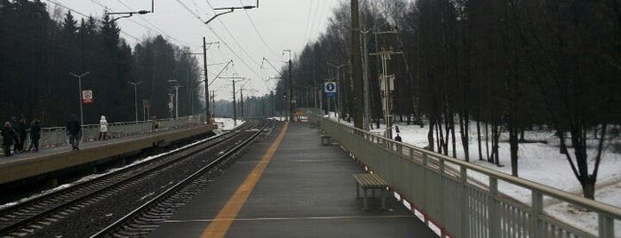 Ж/Д платформа Зеленоградская is one of Вокзалы и станции Ярославского направления.