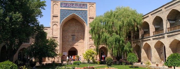 Kukaldosh Masjid-Madrasasi | Мечеть-Медресе Кукалдош is one of UZ.