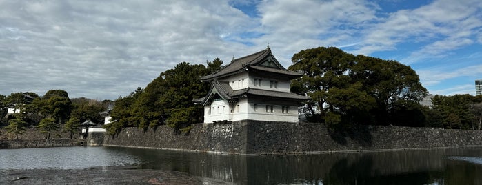 Edo Castle Tatsumi Tower (Sakurada Double Turret) is one of 西郷どんゆかりのスポット.