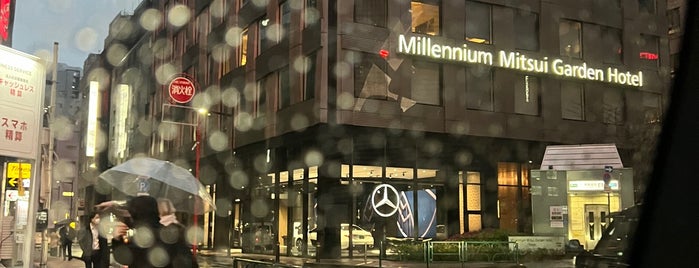 Millennium Mitsui Garden Hotel Tokyo is one of Orte, die Alejandro gefallen.