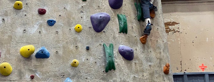 The Cliffs Climbing Gym is one of NYC.