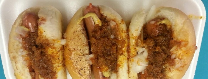 Hot Dog Heaven is one of Albany.