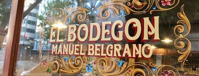 El Bodegon Manuel Belgrano is one of Bodegones, Cantinas, Parrillas, Restaurantes.