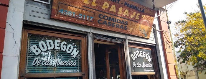 EL PASAJE - BODEGÓN De las Abuelas is one of Buenos Aires.